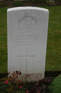 Lillers Communal Cemetery - Thomson, John Graham