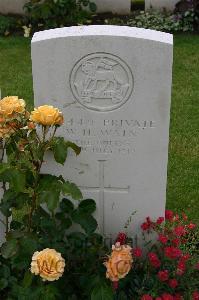 Lillers Communal Cemetery - Wain, W H