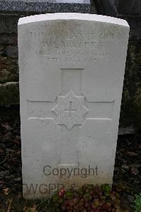Lillers Communal Cemetery - Waters, William Leslie