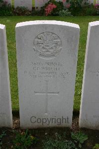 Lillers Communal Cemetery - Wright, Charles Edward