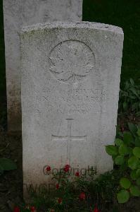 Bruay Communal Cemetery Extension - Barnhardt, James Nelson