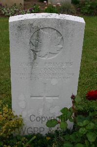 Bruay Communal Cemetery Extension - Connon, D C