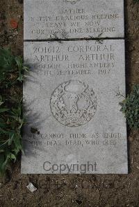 Wimereux Communal Cemetery - Arthur, Arthur
