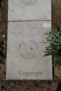 Wimereux Communal Cemetery - Ashford, Ralph Herbert