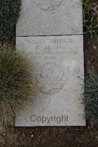 Wimereux Communal Cemetery - Aston, J