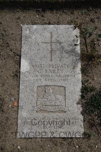 Wimereux Communal Cemetery - Bailey, G