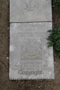 Wimereux Communal Cemetery - Barlow, Elijah
