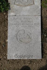 Wimereux Communal Cemetery - Barnes, Alfred