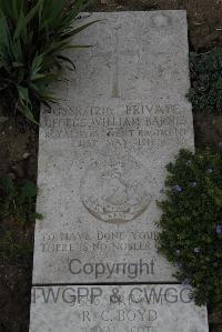 Wimereux Communal Cemetery - Barnes, George William