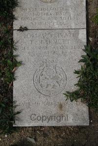 Wimereux Communal Cemetery - Barnett, Thomas