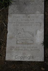 Wimereux Communal Cemetery - Barran, Irwin
