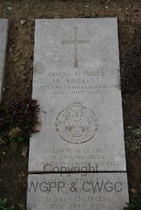 Wimereux Communal Cemetery - Barrett, Henry
