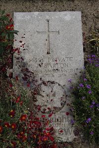 Wimereux Communal Cemetery - Barton, Gilbert Fraser