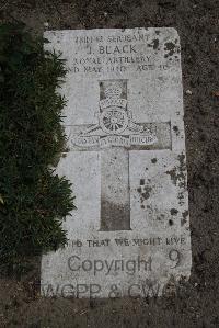 Wimereux Communal Cemetery - Black, John