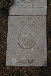 Wimereux Communal Cemetery - Blaylock, Daniel