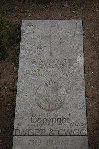 Wimereux Communal Cemetery - Bloss, Ernest