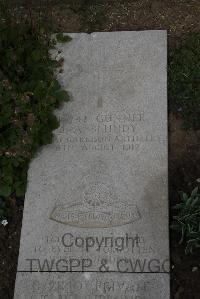 Wimereux Communal Cemetery - Blundy, John Arthur