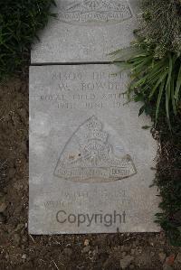 Wimereux Communal Cemetery - Bowden, William