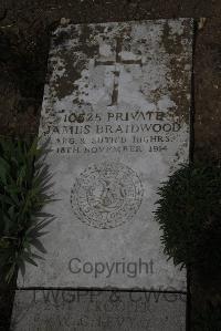 Wimereux Communal Cemetery - Braidwood, James