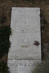 Wimereux Communal Cemetery - Breckenridge, John James