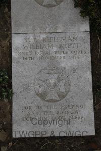 Wimereux Communal Cemetery - Brett, William