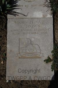 Wimereux Communal Cemetery - Brown, Arthur