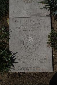Wimereux Communal Cemetery - Brown, G