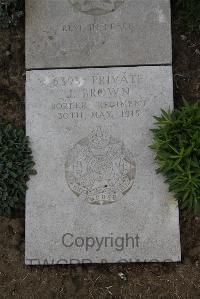Wimereux Communal Cemetery - Brown, John