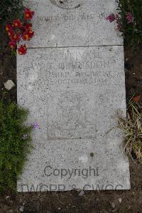 Wimereux Communal Cemetery - Brunsdon, Walter Thomas