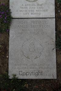 Wimereux Communal Cemetery - Brunton, James