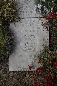 Wimereux Communal Cemetery - Burden, Edgar George