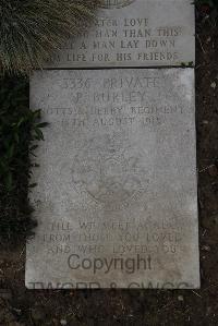 Wimereux Communal Cemetery - Burley, Preston