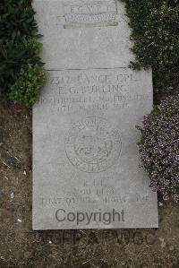 Wimereux Communal Cemetery - Burling, Edward George