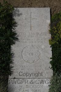 Wimereux Communal Cemetery - Burns, James