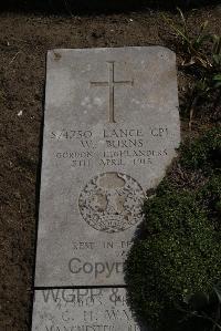 Wimereux Communal Cemetery - Burns, William