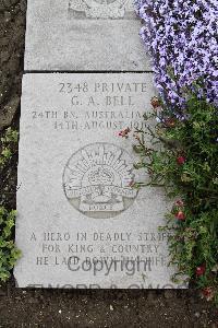 Wimereux Communal Cemetery - Bell, George Ascough