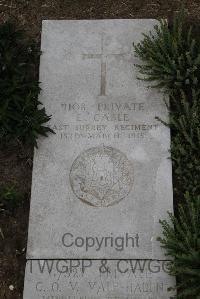 Wimereux Communal Cemetery - Cable, E