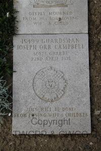 Wimereux Communal Cemetery - Campbell, Joseph Orr