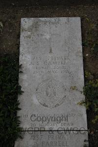 Wimereux Communal Cemetery - Campbell, James Smart