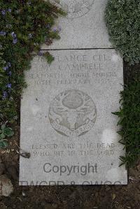 Wimereux Communal Cemetery - Campbell, Murdo