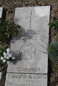 Wimereux Communal Cemetery - Cardoza, J