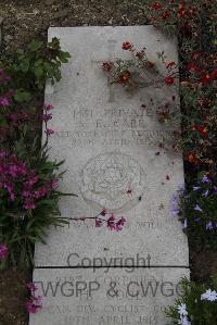 Wimereux Communal Cemetery - Carr, Stanley Edwin