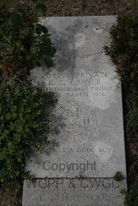 Wimereux Communal Cemetery - Carter, Ernest Edward