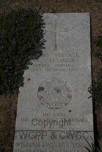 Wimereux Communal Cemetery - Chambers, Walter
