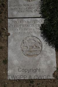 Wimereux Communal Cemetery - Chapman, Cyril Francis