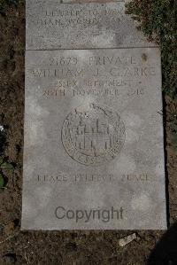 Wimereux Communal Cemetery - Clarke, William James