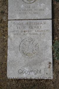 Wimereux Communal Cemetery - Clark, Harold Victor