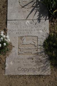 Wimereux Communal Cemetery - Cleveland, Harry
