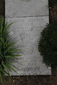 Wimereux Communal Cemetery - Coe, Sidney