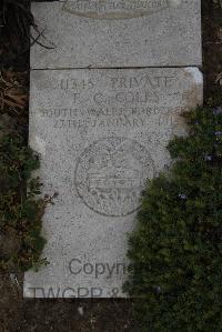 Wimereux Communal Cemetery - Coles, Francis Charles
